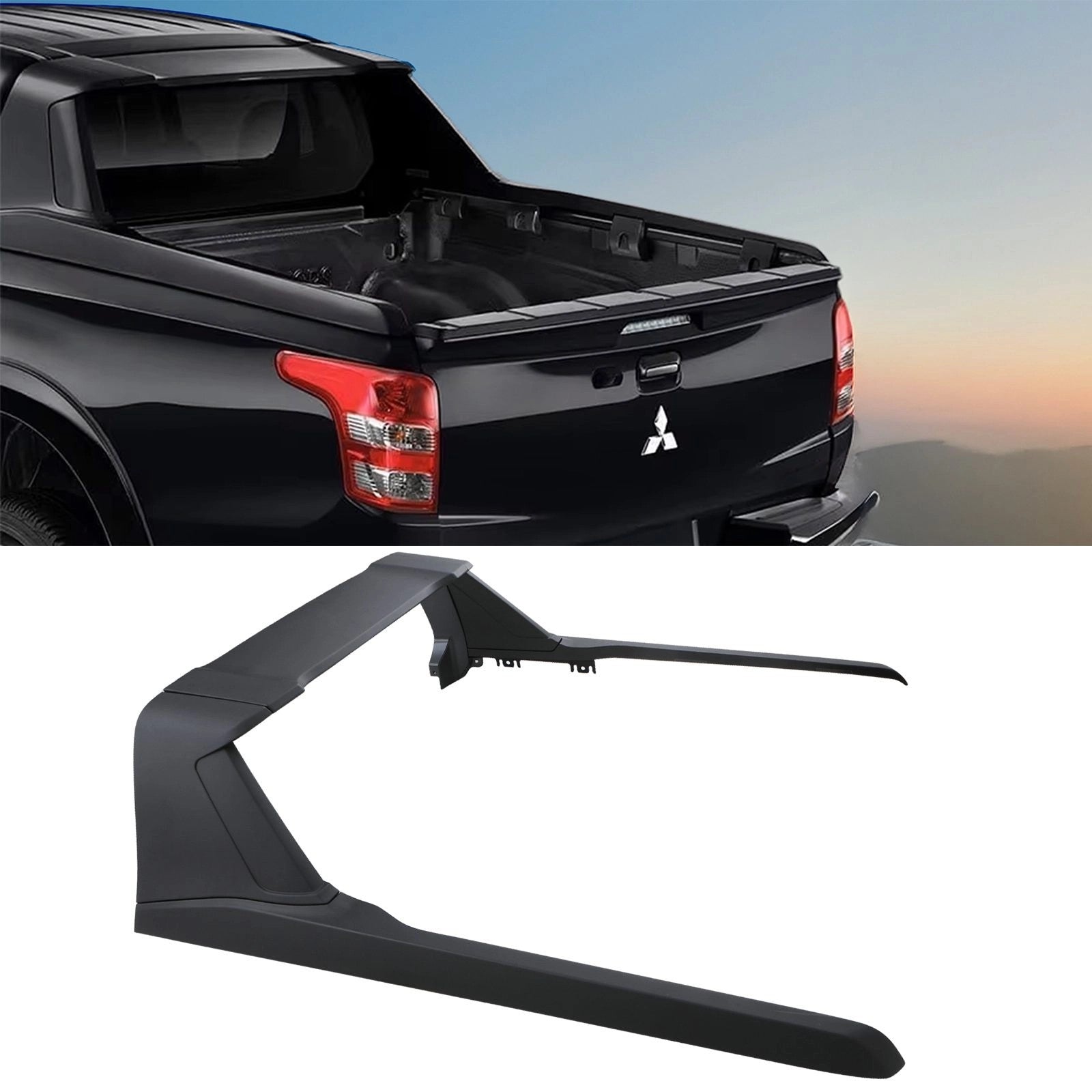 MitsubishiL200Triton2019+BlackSportRollBar
