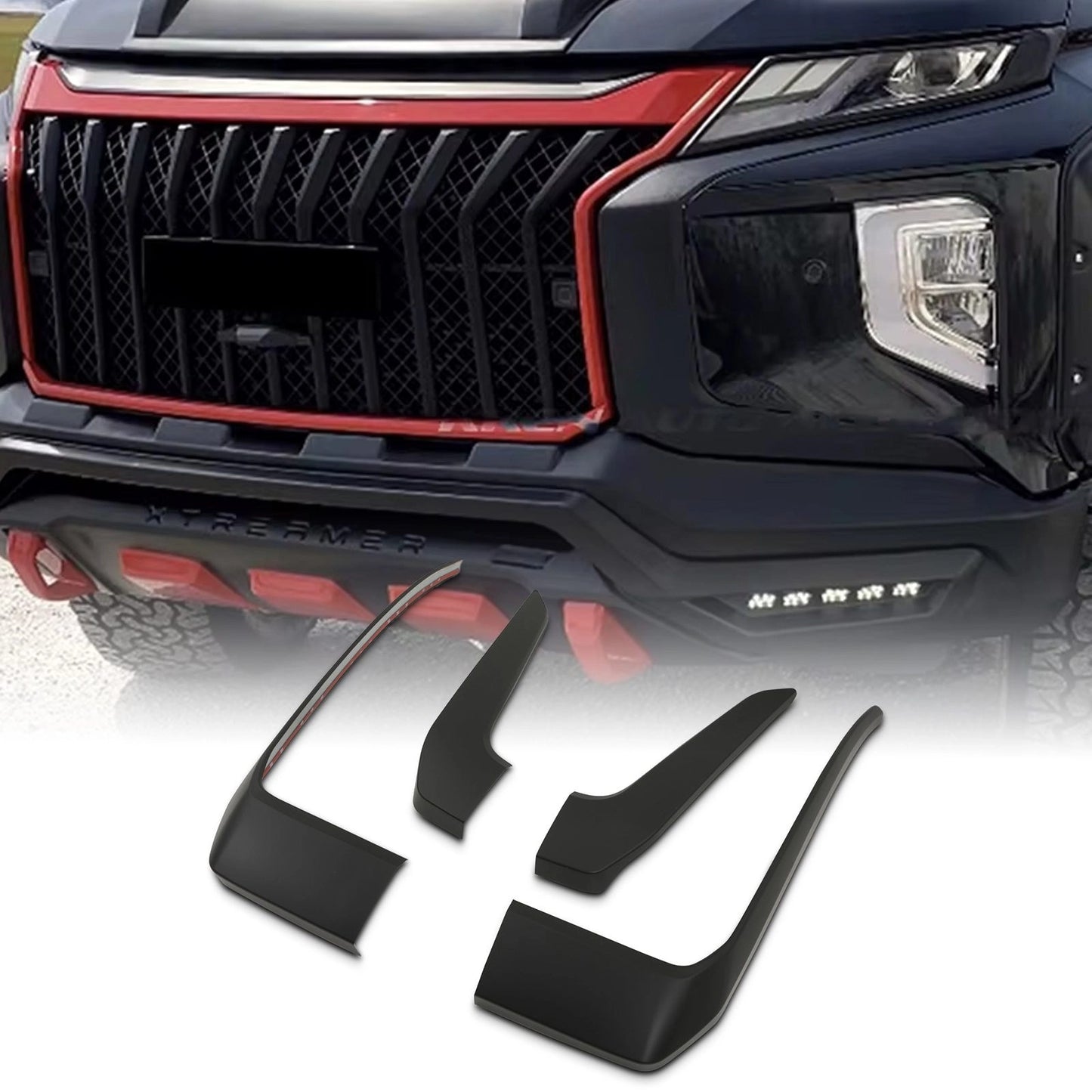 MitsubishiL200TritonFrontBumperTrim2019+