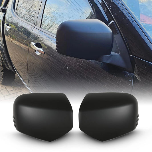 MitsubishiL200TritonSeries42005-2015BlackDoorMirrorCovers