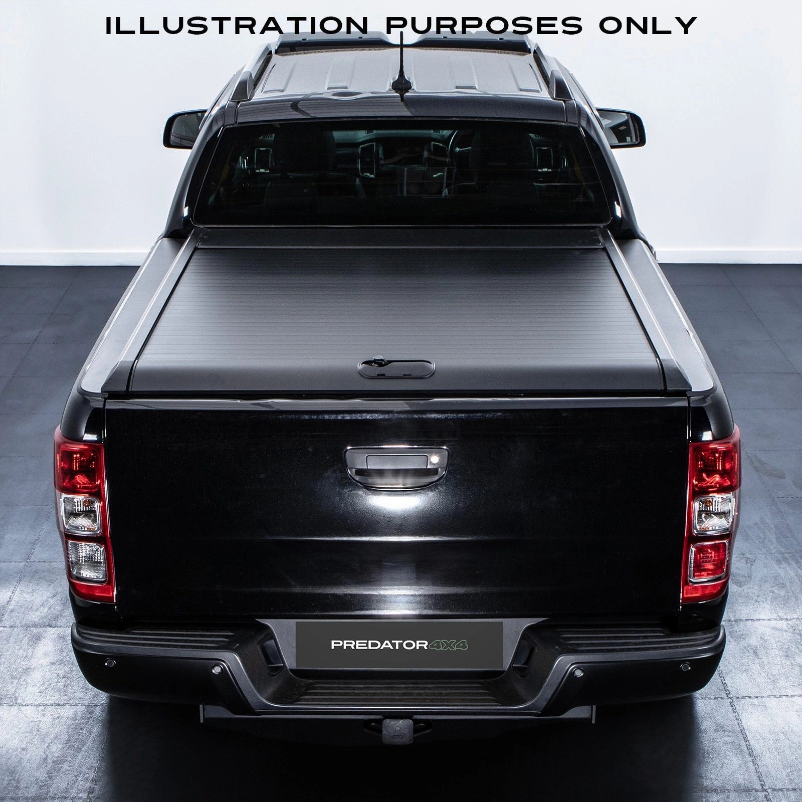 MitsubishiL200TritonSeries515-19BlackAluminiumRollerTonneauCover