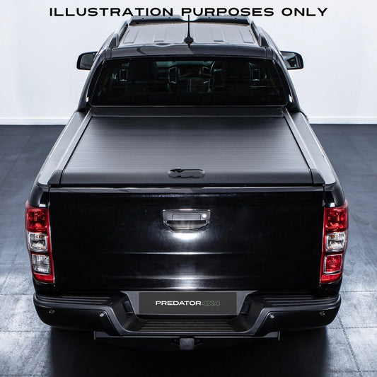 MitsubishiL200TritonSeries515-19BlackAluminiumRollerTonneauCover