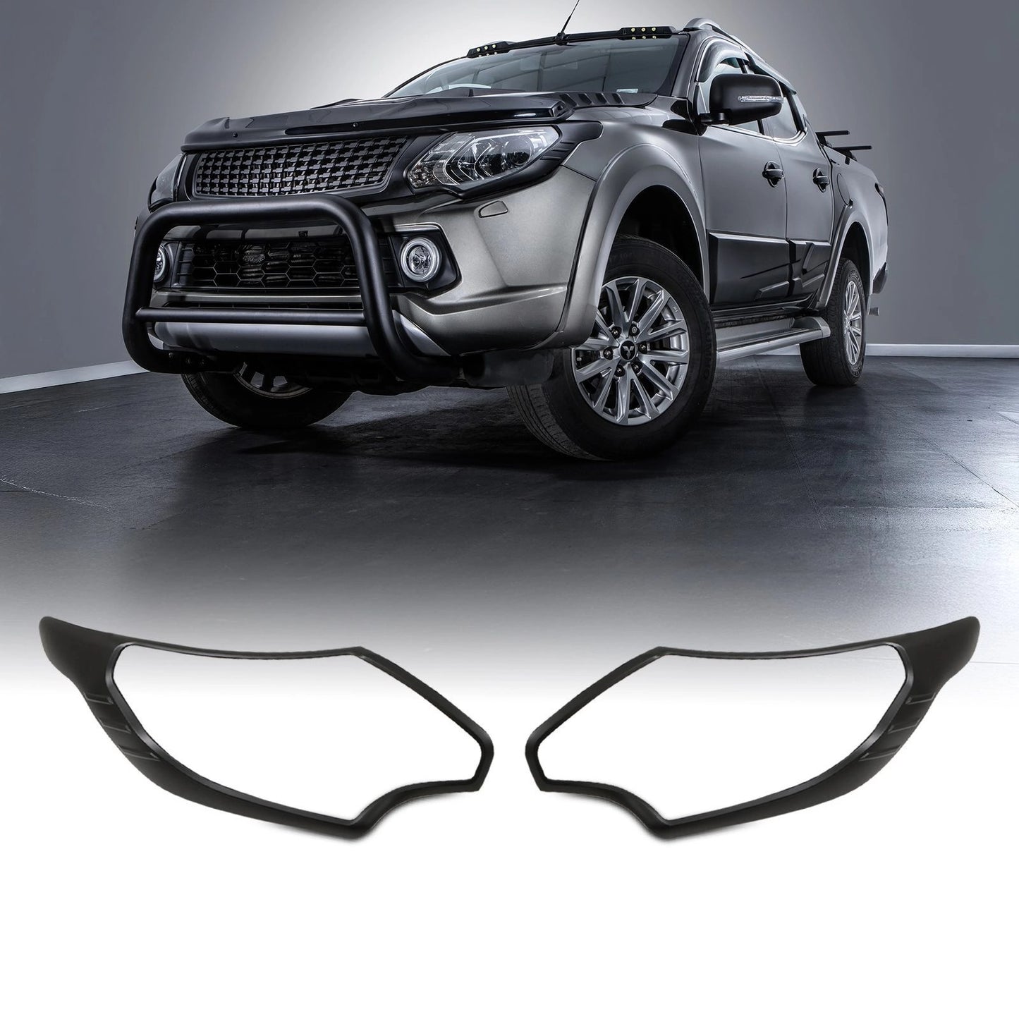 MitsubishiL200TritonSeries5Automatic2015-2019RubberFloorMats