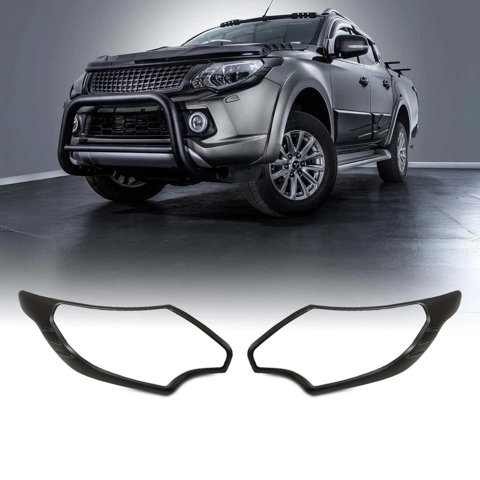 MitsubishiL200TritonSeries5Automatic2015-2019RubberFloorMats