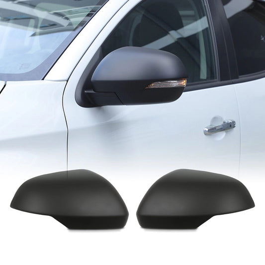 MitsubishiL200TritonSeries62019-2023BlackDoorMirrorCovers