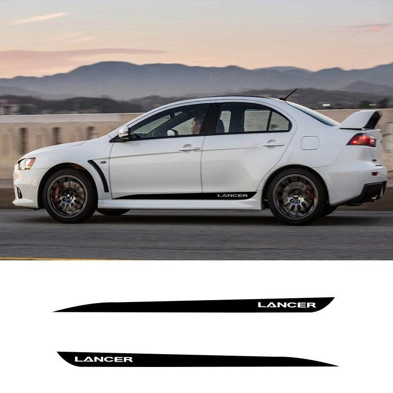 MitsubishiLancerEvolution'Lancer'SideDecals(2Pieces)