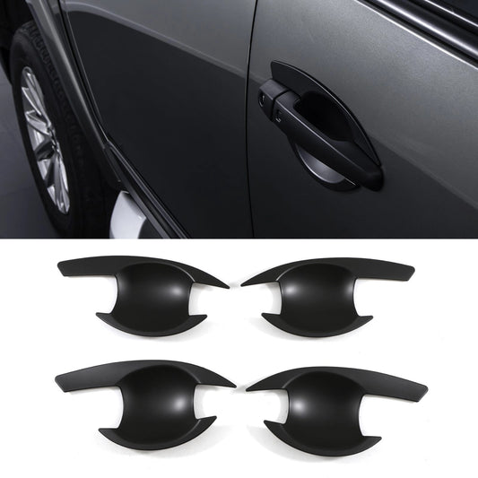 MitsubishiTritonL20019-23BlackDoorHandleProtectorInserts
