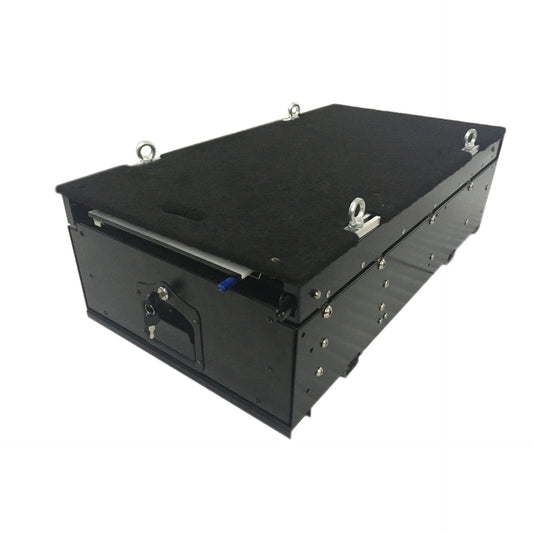ModularStackableCarpetTopSingleDrawerStorageUnitwithPull-outWorkTray