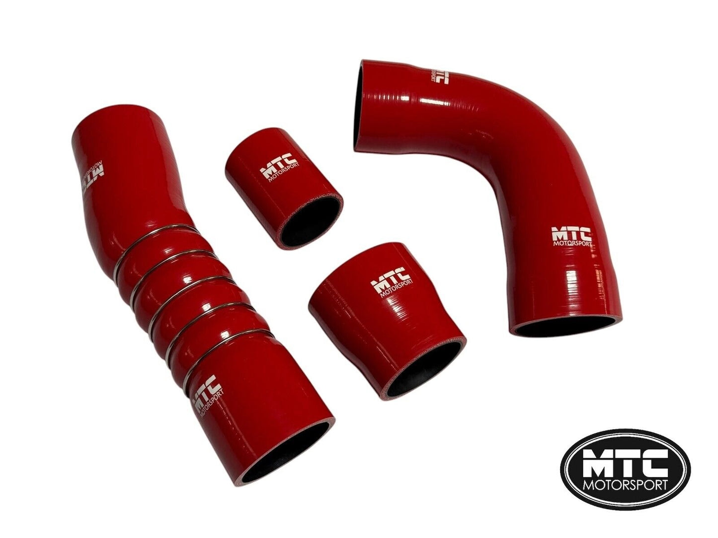 MTCMotorsportAudiRS3/TTRS8Y2021-SiliconeTurboHosesBoostHoseKitRed
