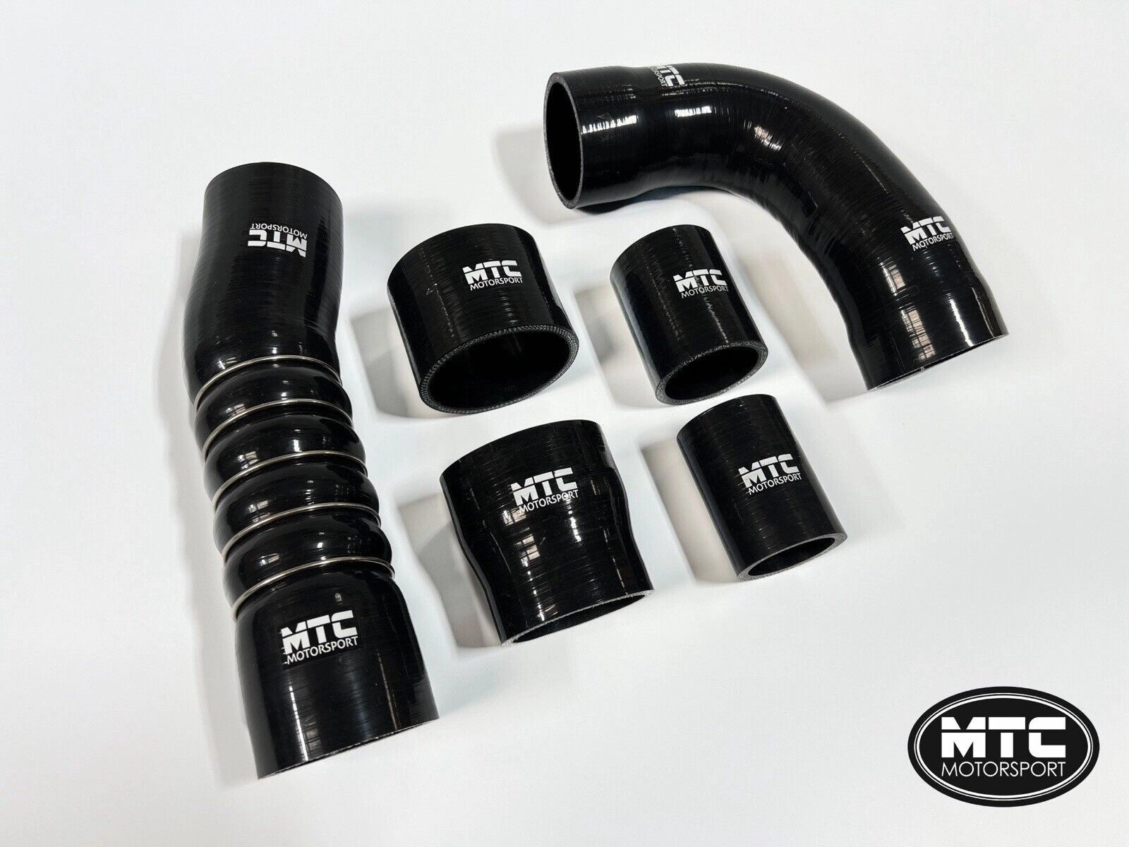 MTCMOTORSPORTAUDIRS38V2015-21SILICONEBOOSTHOSEKITTURBOHOSESBLACK