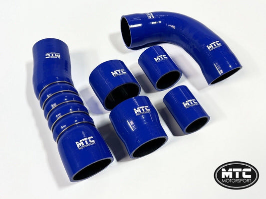 MTCMOTORSPORTAUDIRS38V2015-21SILICONEBOOSTHOSEKITTURBOHOSESBLUE