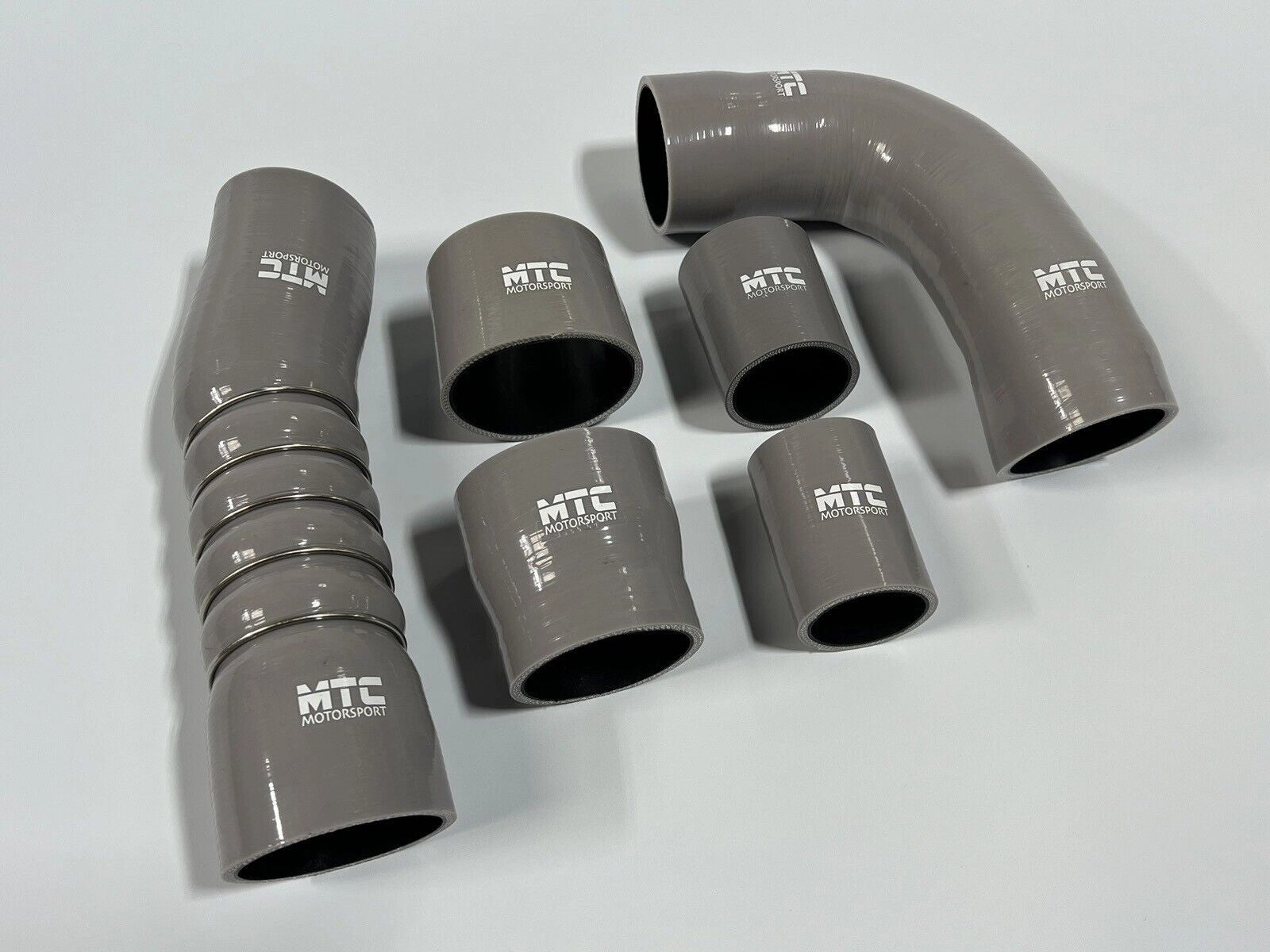 MTCMOTORSPORTAUDITTRS8S2015-21SILICONEBOOSTHOSEKITTURBOHOSESGREY