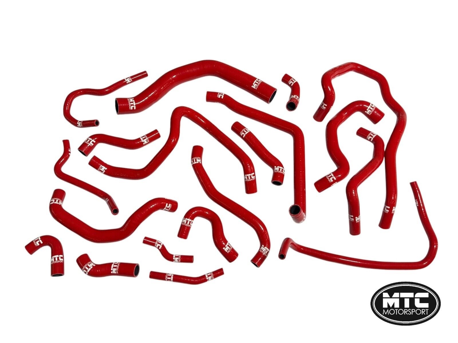 MTCMotorsportSeatLeonCupra280290300SiliconeCoolantHoseKitRed
