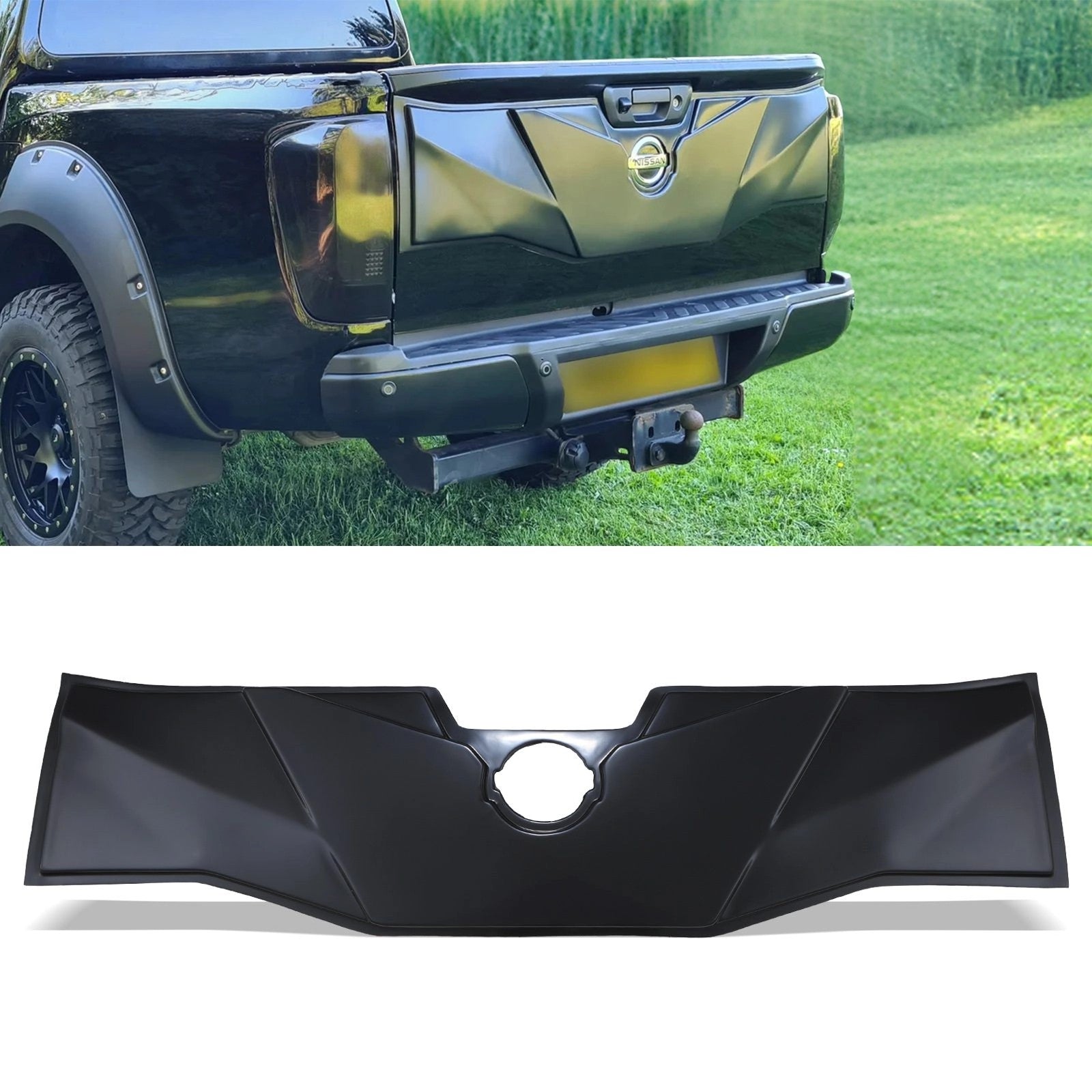 NissanNavaraD232015-2021TailgateProtectiveRearGuard