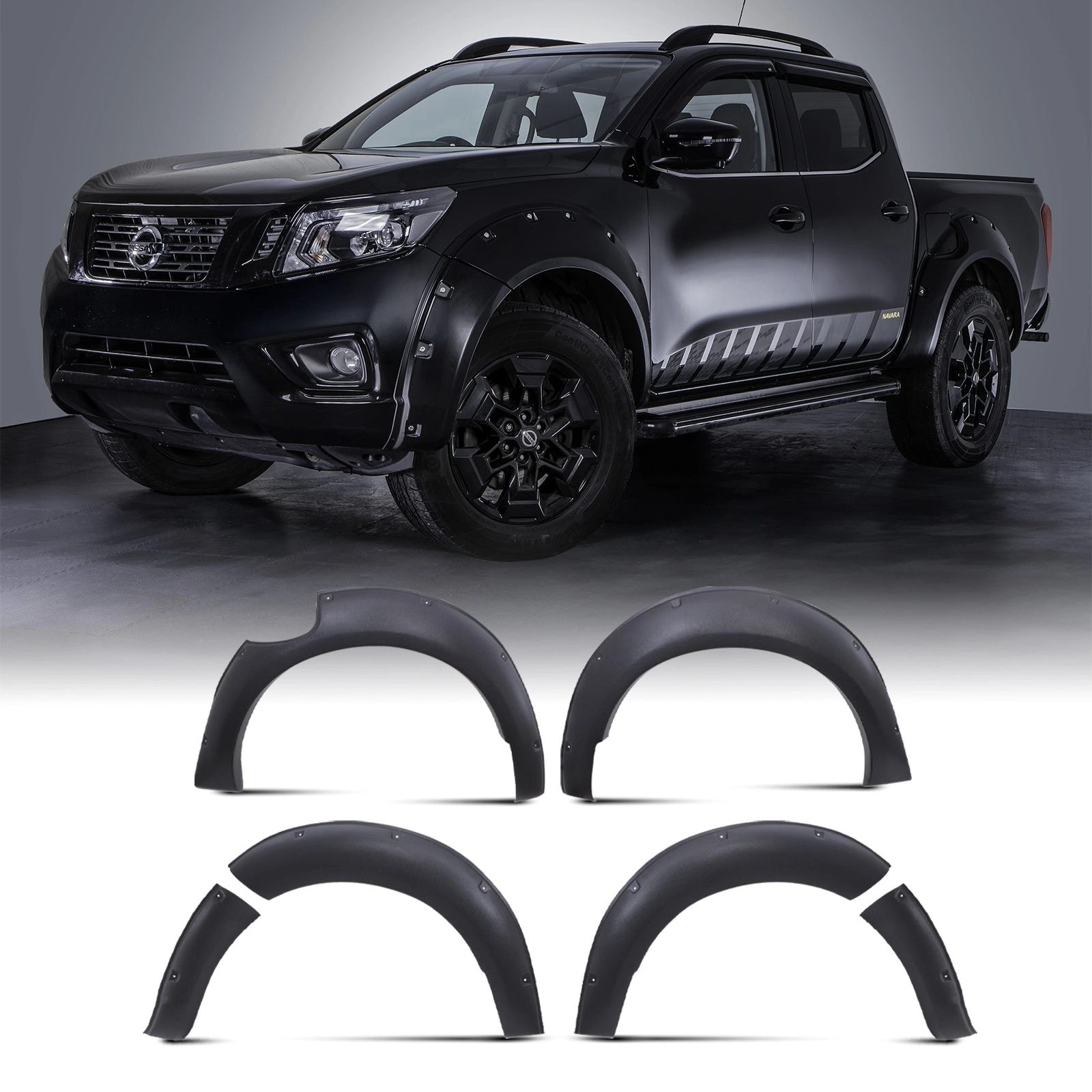 NissanNavaraD23NP30014-21WideBodyArchFenderFlareKit