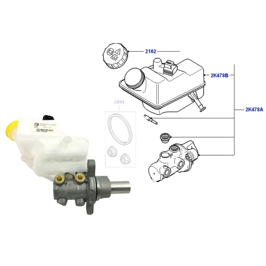 OemBrakeMasterCylinderFitsFordTransitMk720062013