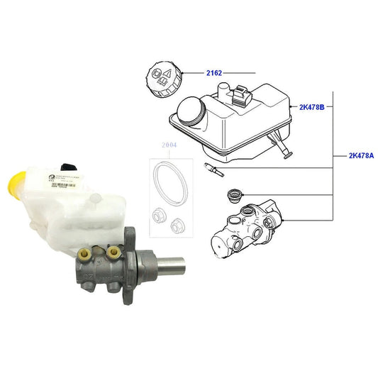 OemBrakeMasterCylinderFitsFordTransitMk720062013