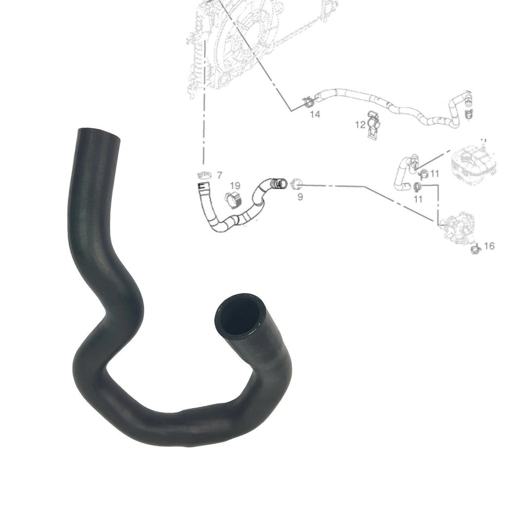 OpelAstraTurboChargerIntakeRadiatorHose1.3Cdti,1337745