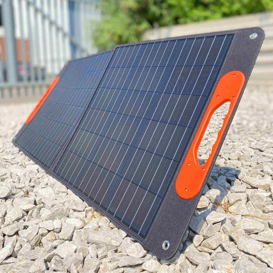 OutdoorPortableFoldableSolarChargingPanel100W