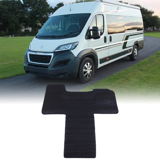 PeugeotBoxerMotorhome07-19BlackRubberFloorMat