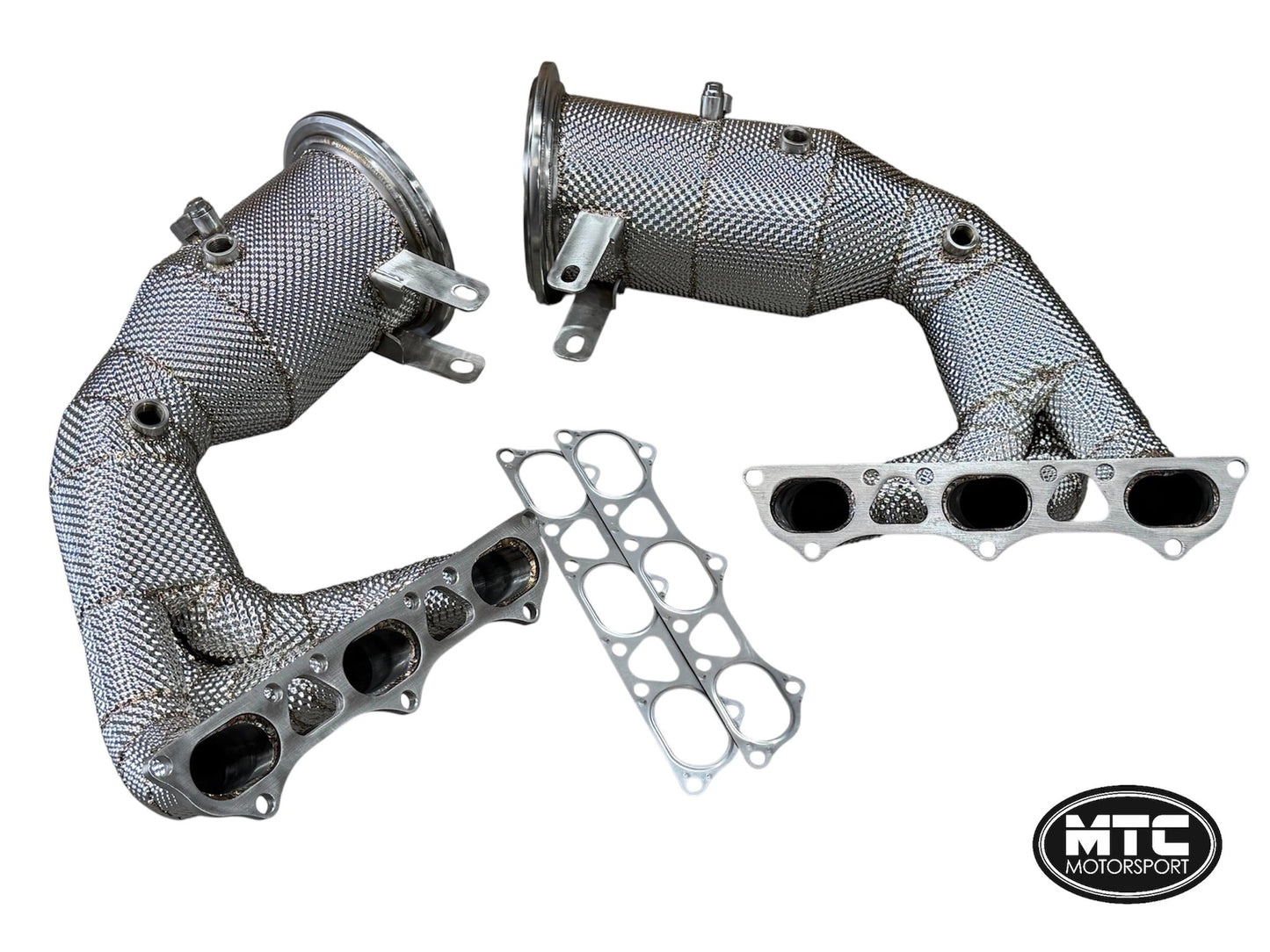 Porsche992GT3GT3RSHeaders&DecatDownpipesWithFullHeatShield|MTCMotorsport