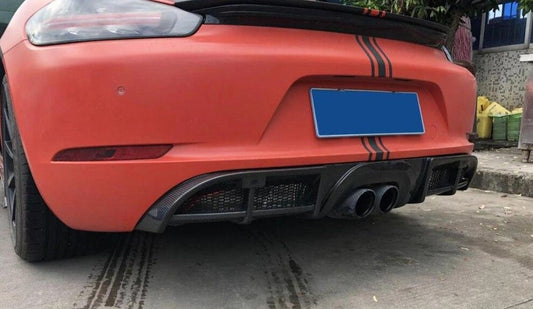 PorscheBoxster/Cayman718RearDiffuserCarbonFibre