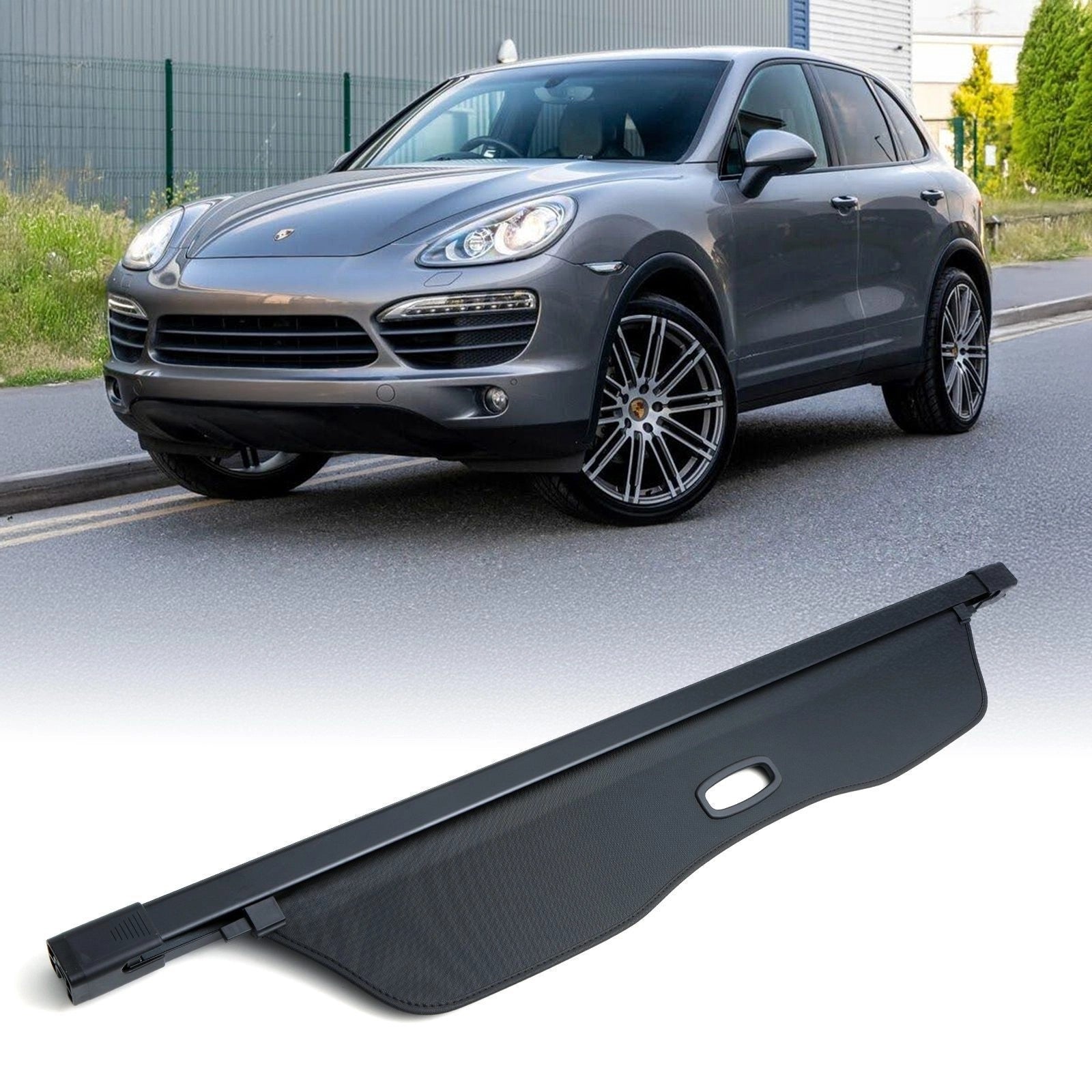PorscheCayenneMK103-10BlackRetractableRollerParcelShelf