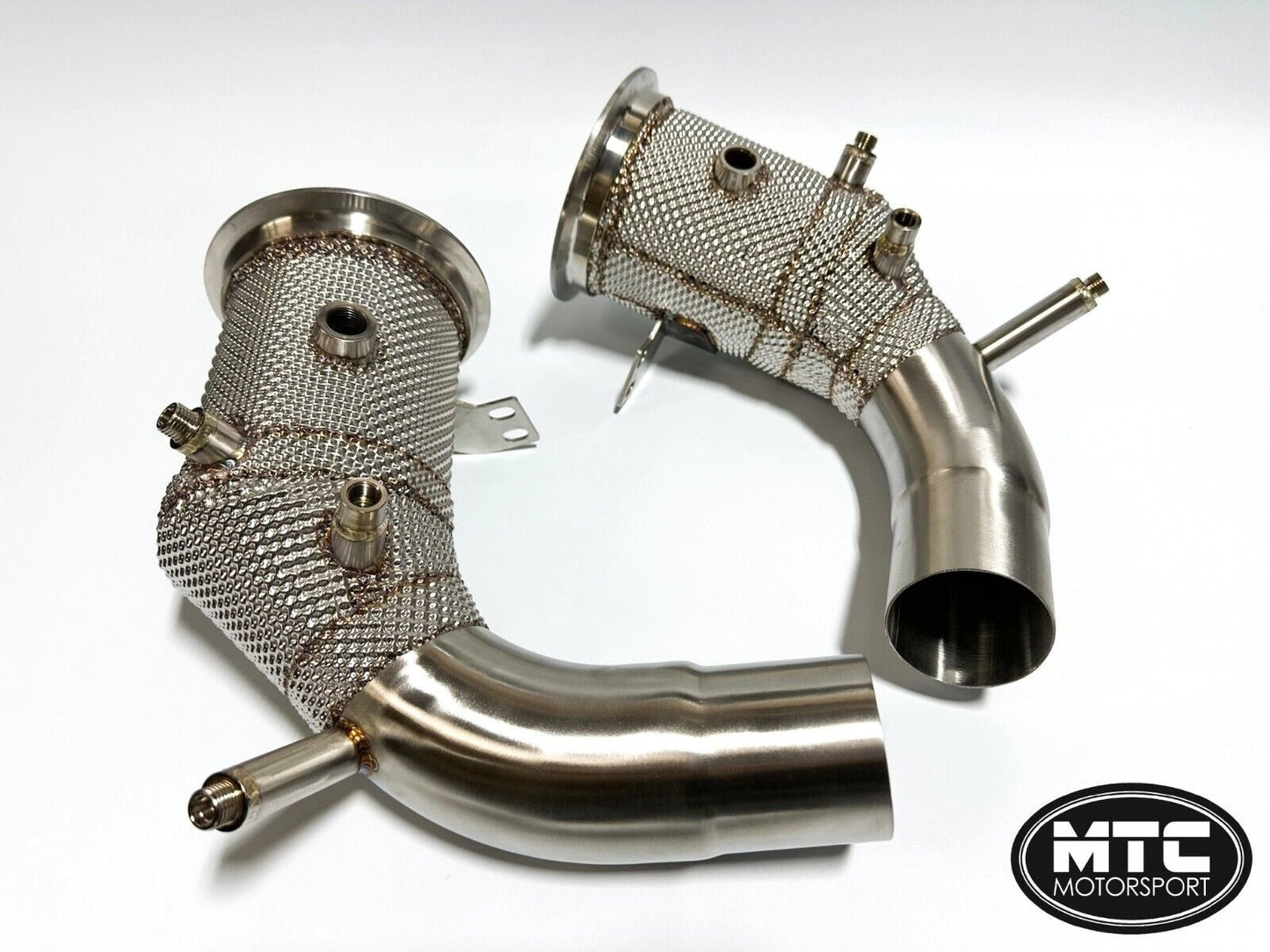 PORSCHEGTS992DOWNPIPESWITH200CELLHIFLOWSPORTSCATSHEATSHIELD