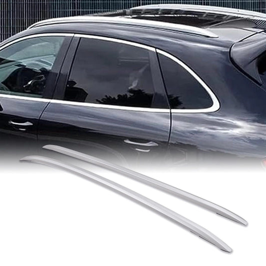 PorscheMacan14-21SilverRoofRails