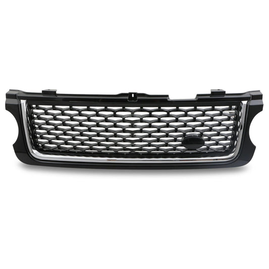 Predator4x4Black&ChromeGrilleToFitRangeRoverVogue10-12