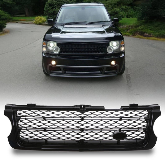 Predator4x4BlackOEMLookGrilleToFitRangeRoverVogueL32210-12