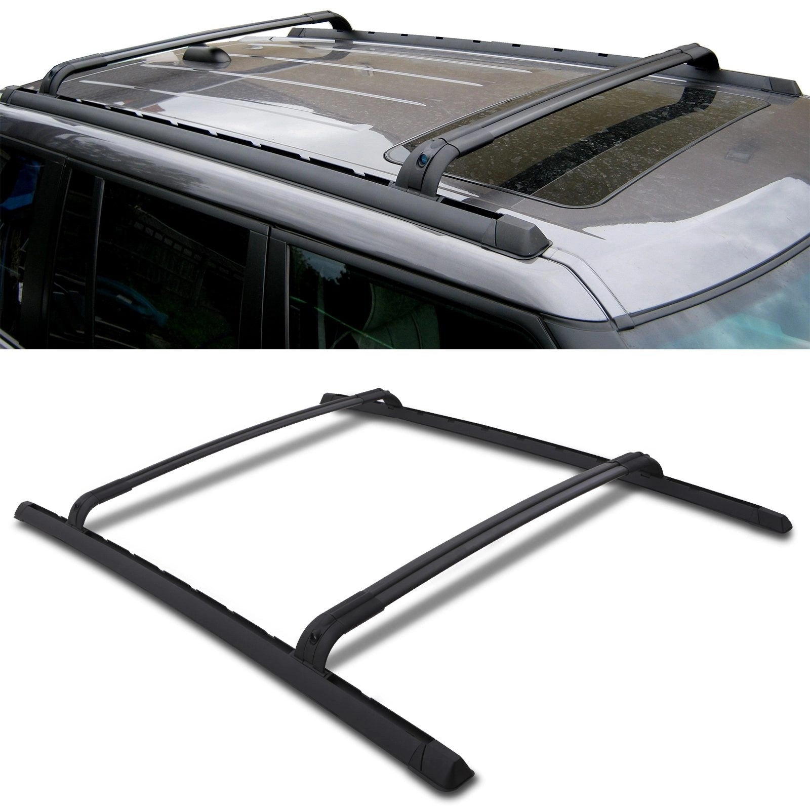 Predator4x4BlackRoofCrossBarsToFitRangeRoverVogueHseL32202-12