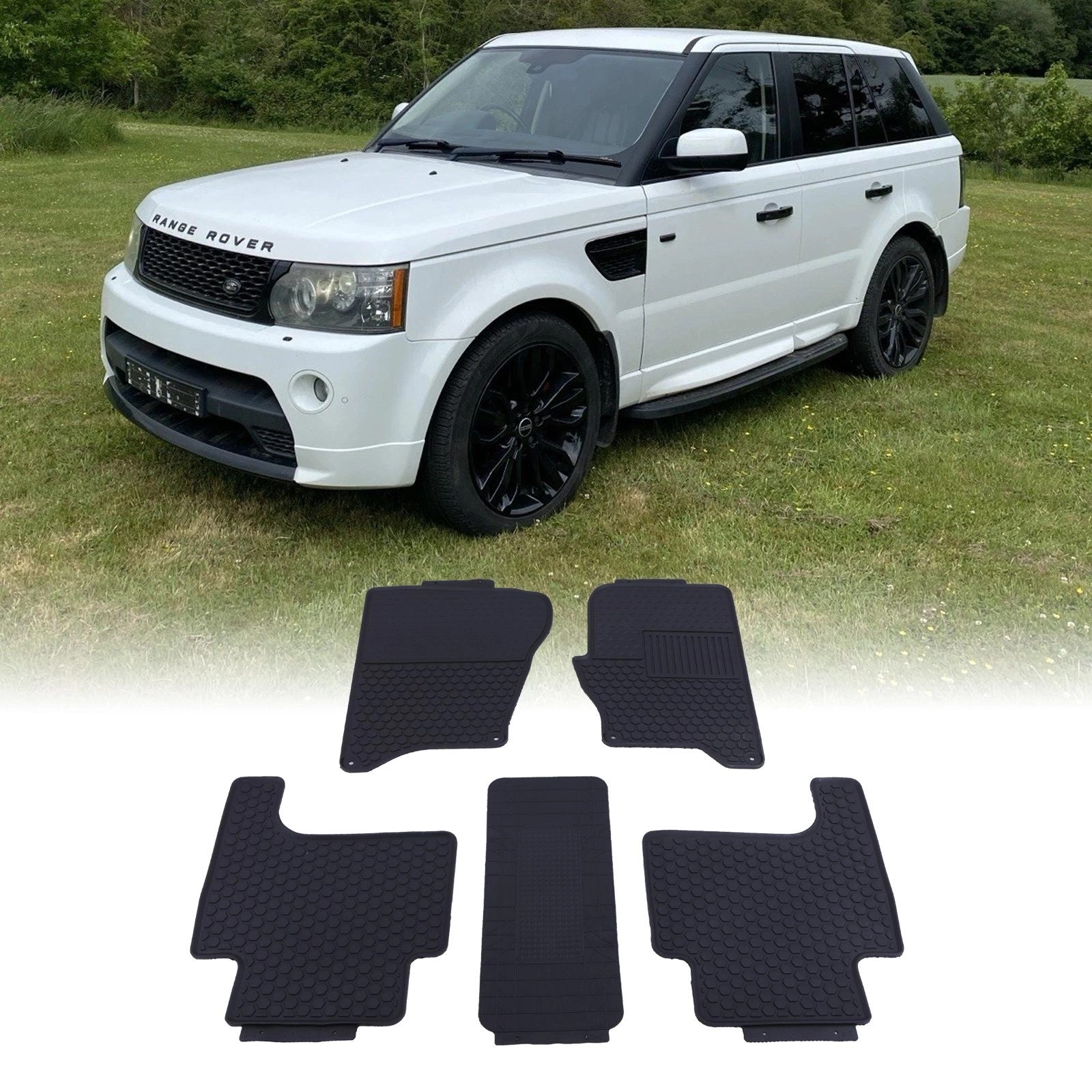 Predator4x4FloorMatsSetToFitRangeRoverSportL32005-13