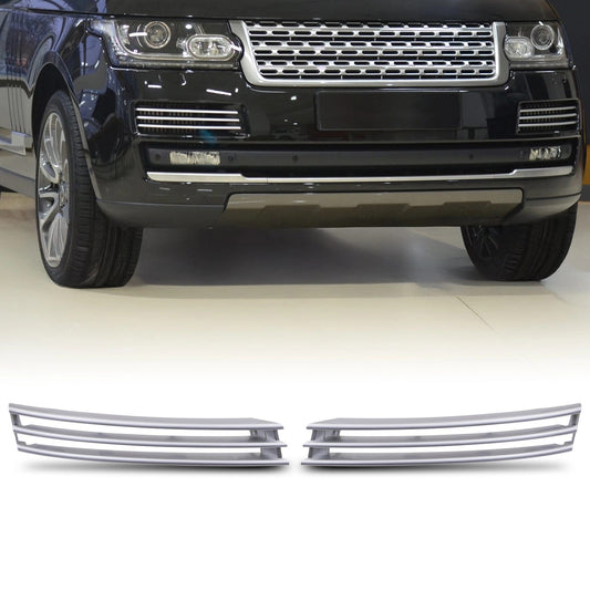 Predator4x4FrontBumperLowerGrillesToFitRangeRoverVogueL40513-17