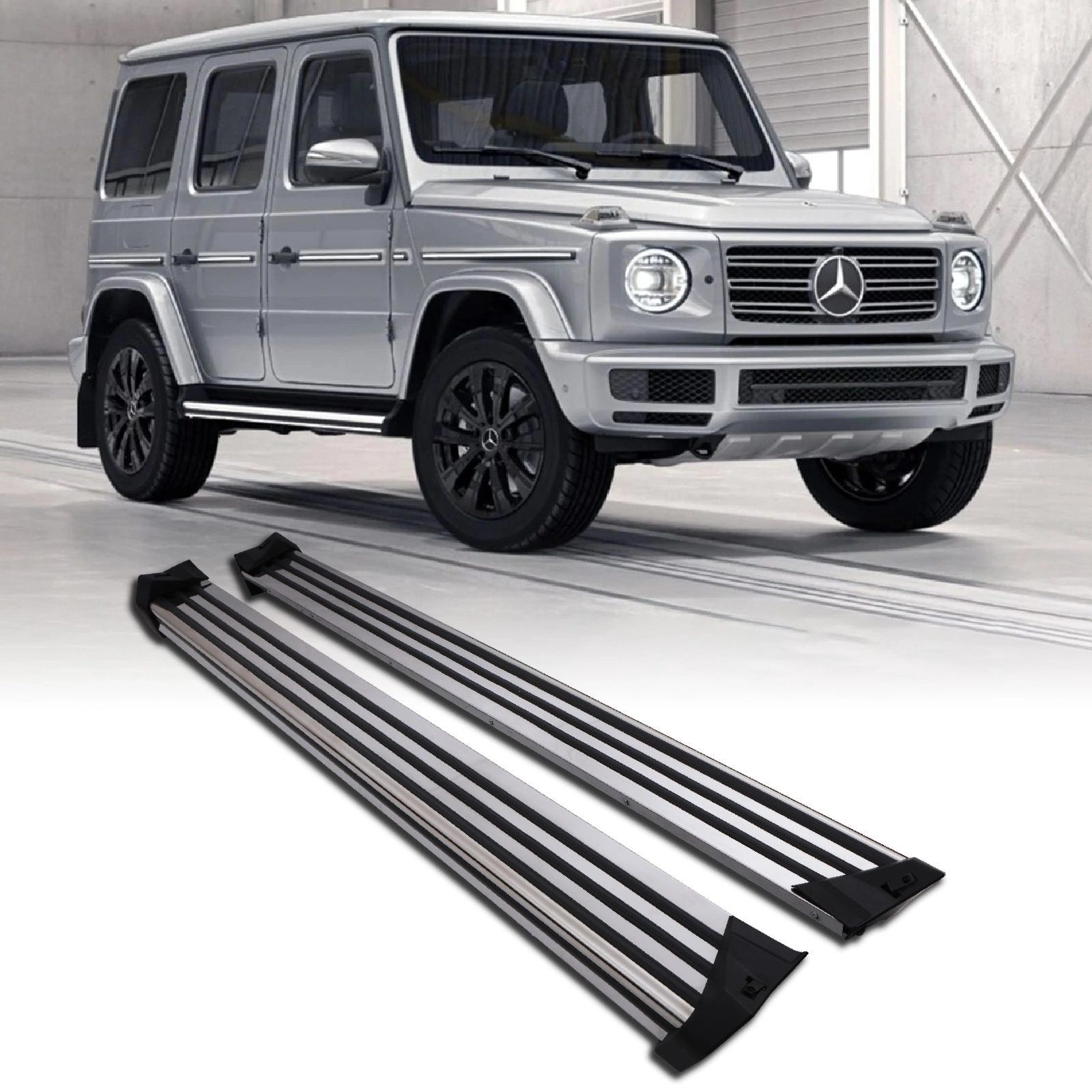 Predator4x4FullLengthCrossBarsToFitLandRoverDefender90L6632020+