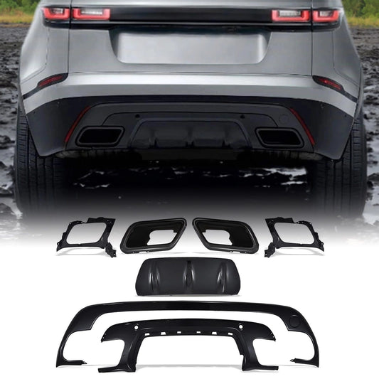 Predator4x4GlossBlackBodyTrimKitToFitRangeRoverVelarL5602017+