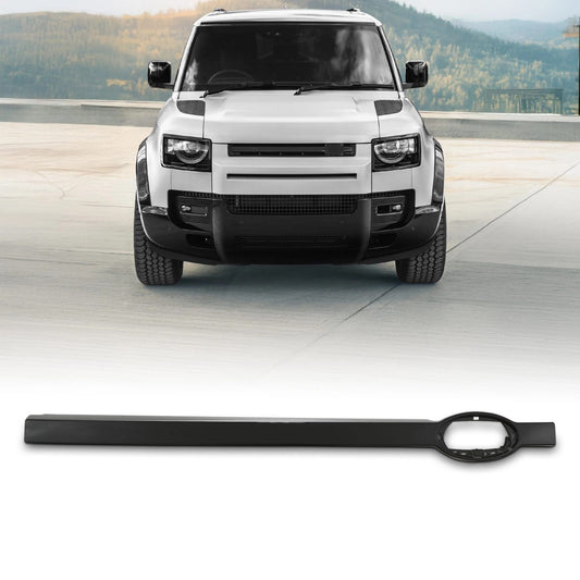 Predator4x4GlossBlackFrontGrilleTrimCoverToFitLandRoverDefenderL6632020+