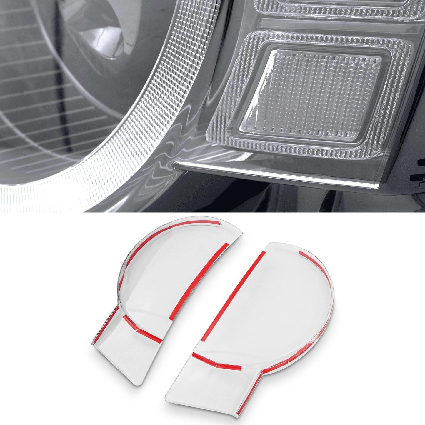 Predator4x4HeadlightCoversToFitLandRoverDefenderL6632020+