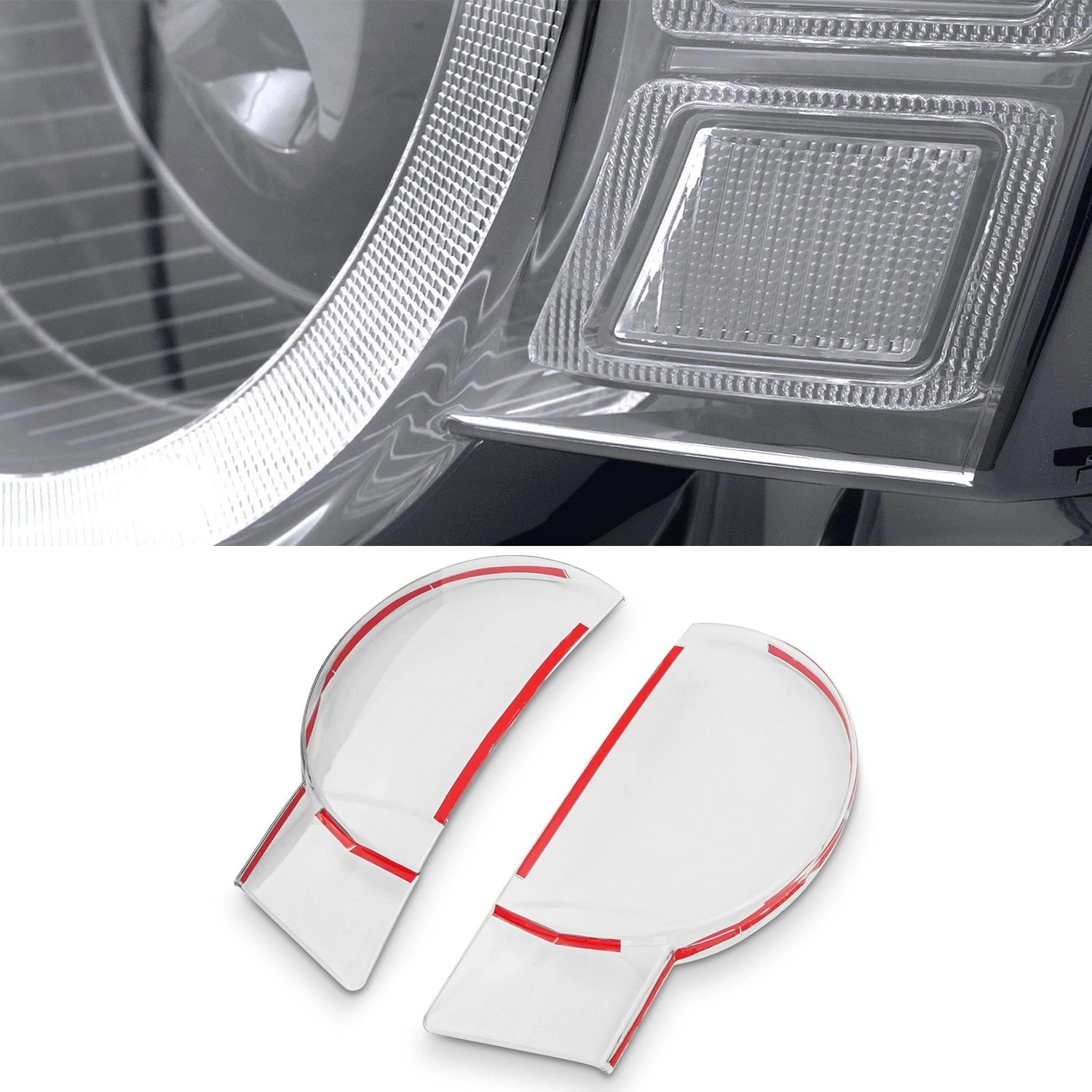Predator4x4HeadlightCoversToFitLandRoverDefenderL6632020+