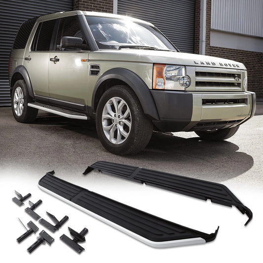 Predator4x4SideStepsWithSkirtToFitLandRoverDiscovery3&4L31904-16