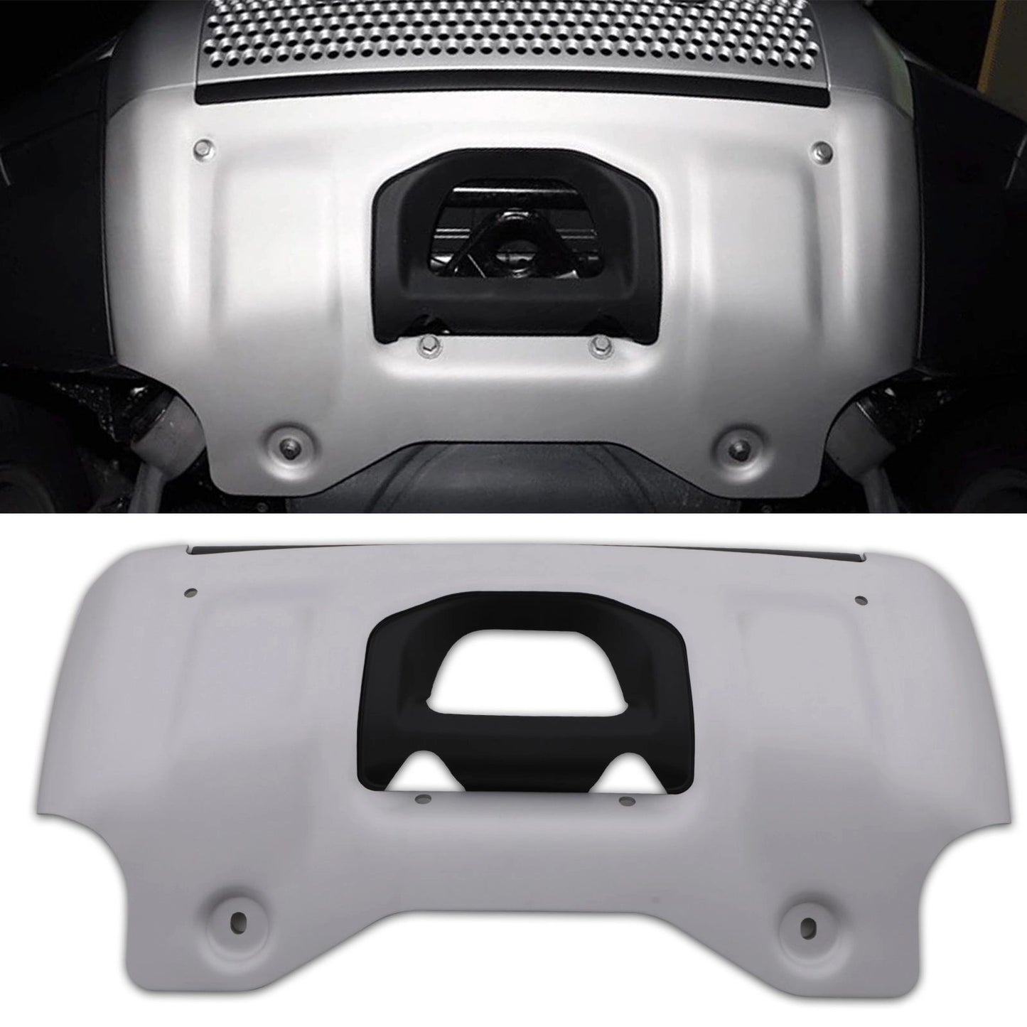 Predator4x4SilverFrontBumperGuardToFitLandRoverDefenderL6632020+