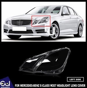 R2009-13MERCEDESECLASSC207W207HEADLIGHTLENSHEADLAMPCOVERLEFTSIDE
