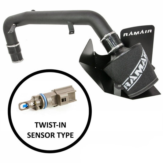 RamAirFordFocusST250mk32.0T2015onwards–AirFilterHeatShieldCrossoverHardPipeInductionKit