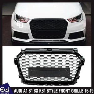 RAUDIA1S18XFACELIFT2015–2018FRONTGRILLERS1STYLEGLOSSBLACKABS