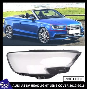 RAUDIA38V2012-2015HEADLIGHTGLASSLENSCOVERRIGHTTRANSPARENT8V0941004