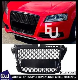 RAUDIA3S38PRSSTYLEBLACKFRONTRADIATORHONEYCOMBGRILLEGRILL2008-2012