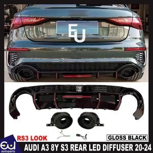 RAUDIA3S38YHATCHBACKRS3LOOKHONEYCOMBREARDIFFUSERW/LIGHT&PIPES20+