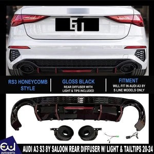 RAUDIA3S38YSEDANSALOONRS3LOOKREARDIFFUSERWITHLIGHT&PIPES2020-24