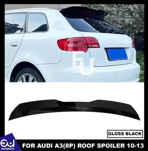 RAUDIA3S3RS38P2008-13SPORTBACK5DOORRS3LOOKREARROOFSPOILERBLACK
