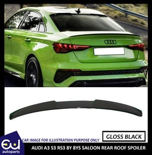 RAUDIA3S3RS38Y8YSSALOONREARWINDOWROOFTOPSPOILERGLOSSBLACK2020+