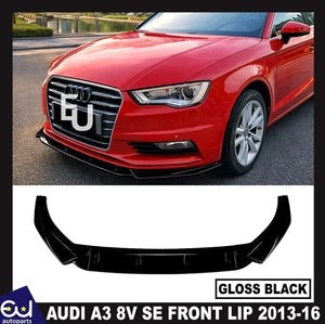 RAUDIA3SE8VNONSLINEGLOSSBLACKFRONTSPLITTERSPOILERLIPBODY2013-16